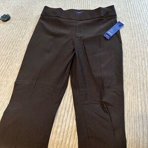 Apt. 9 Black dress Pants. Pull on, skinny style. Size 10(s). New with tags.